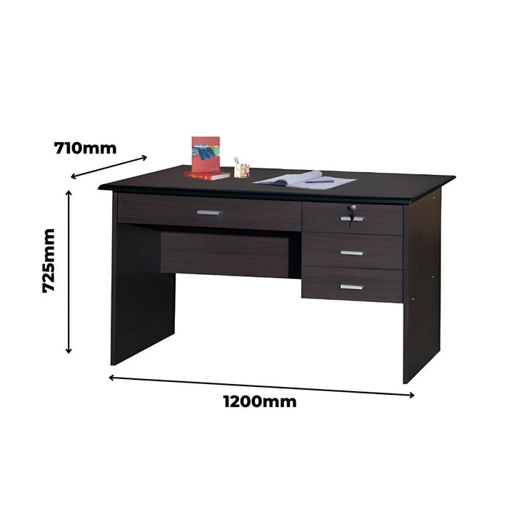 GENJI Standard Desk with Drawer - Lian Star