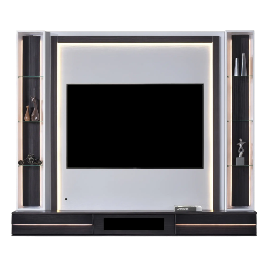HATCH Wall TV Cabinet with LED (Tall)