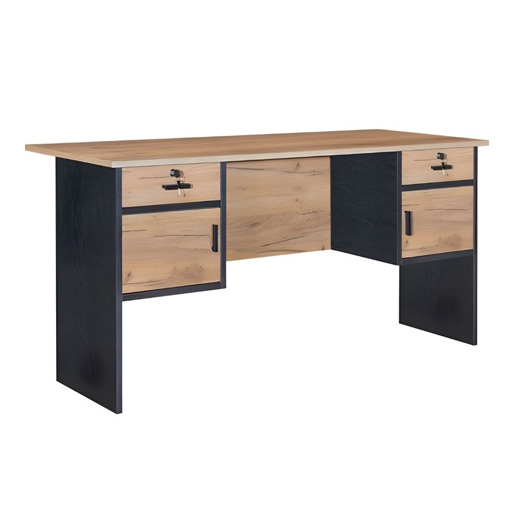 YATTA 1.5M Standard Desk with Storage - Lian Star