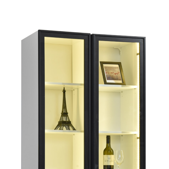BIANCA Aluminum Frame Door Cabinet