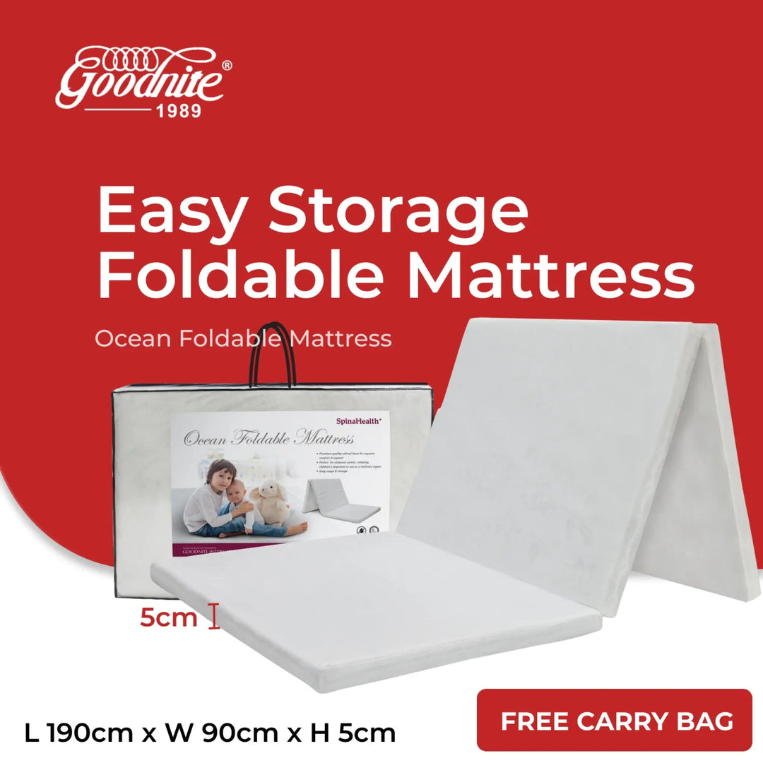 GOODNITE Ocean Foldable Mattress -2 Inch - Lian Star