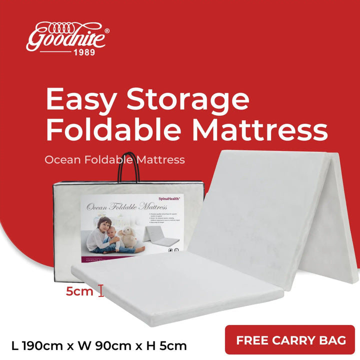 GOODNITE Ocean Foldable Mattress -2 Inch - Lian Star