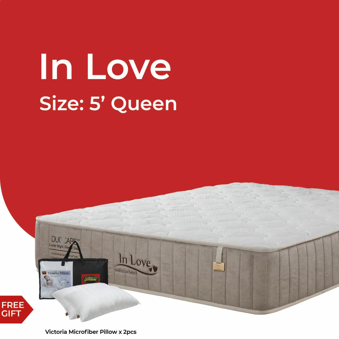 GOODNITE In Love 5 Zone Mattress -11inch - Lian Star