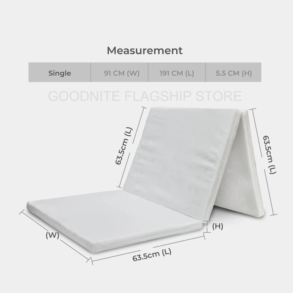 GOODNITE Ocean Foldable Mattress -2 Inch - Lian Star