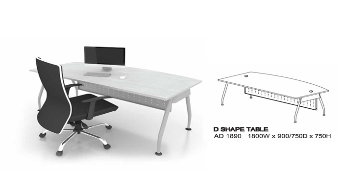 A-Leg Modern Standard Desk - Lian Star