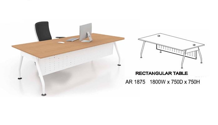 A-Leg Modern Standard Desk - Lian Star