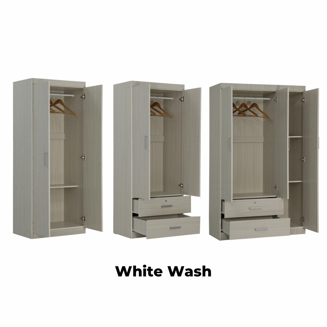 ELIFEL Swing Door Wardrobe - Lian Star