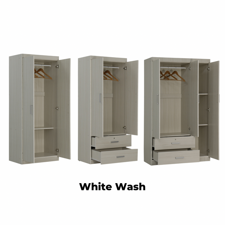 ELIFEL Swing Door Wardrobe - Lian Star
