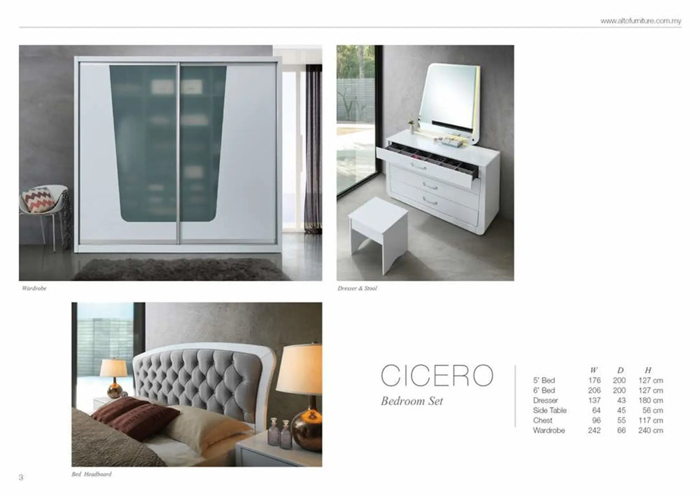 CICERO Bedroom Set - Lian Star