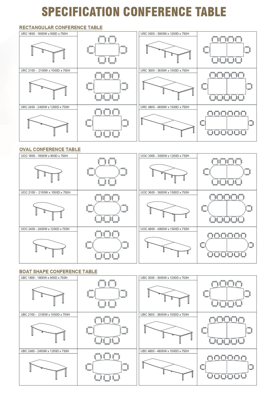 FO Series Conference Table - Lian Star