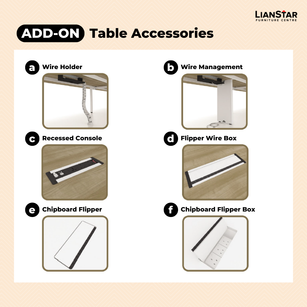 U-Leg Conference Table - Lian Star