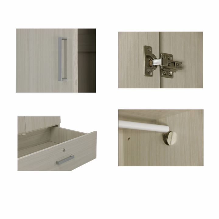 ELIFEL Swing Door Wardrobe - Lian Star
