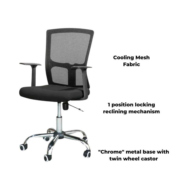 ELIXER Mesh Office Chair - Lian Star