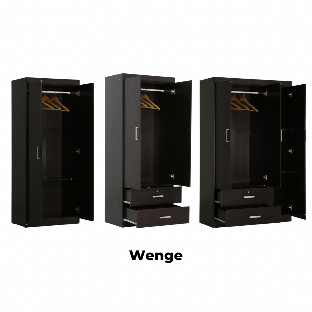 ELIFEL Swing Door Wardrobe - Lian Star