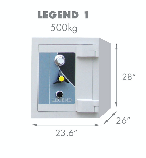 FALCON - LEGEND 1 Banker Safe 500KG - Lian Star