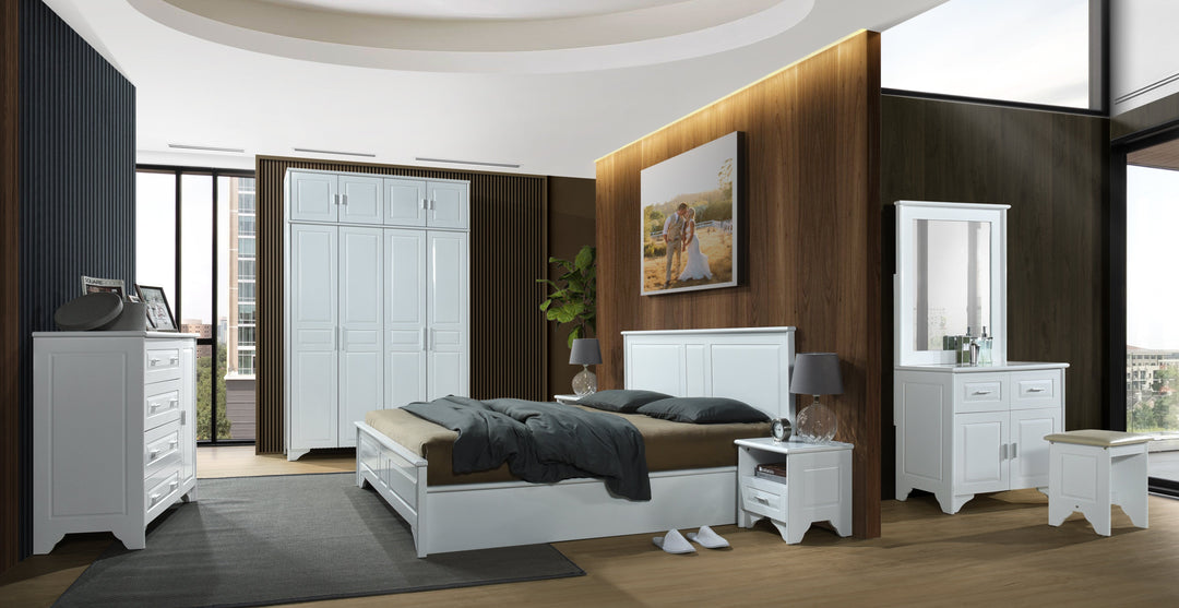 MIYA 82 3 Door Wardrobe - Lian Star
