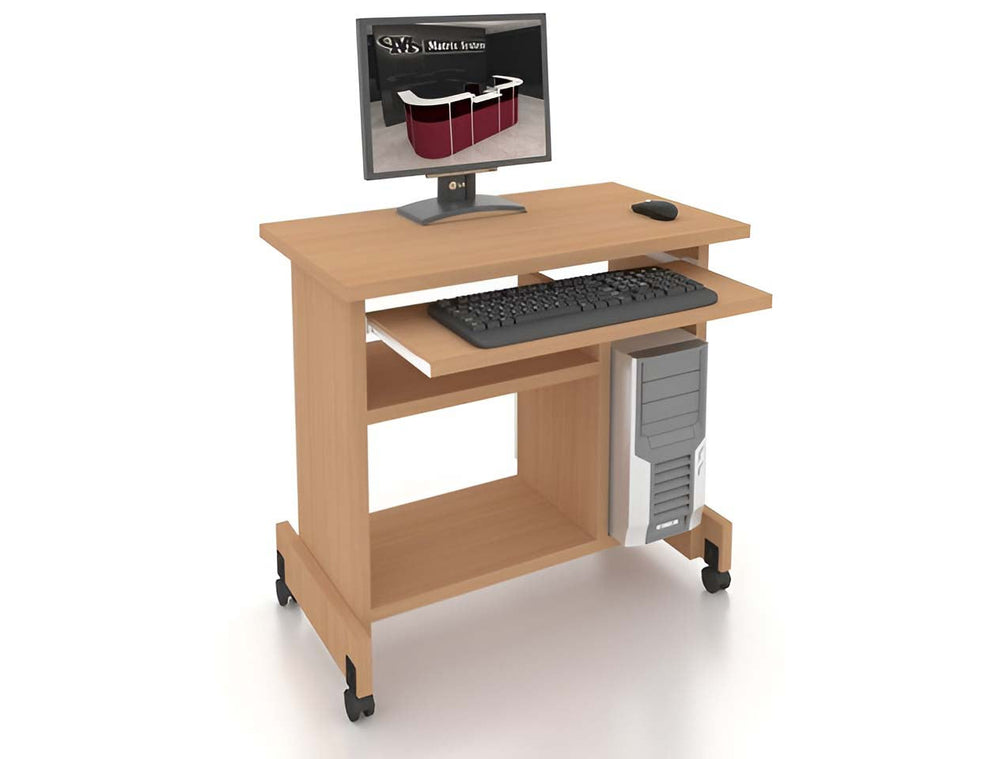ECO Mobile Computer Table with Wheels - Lian Star