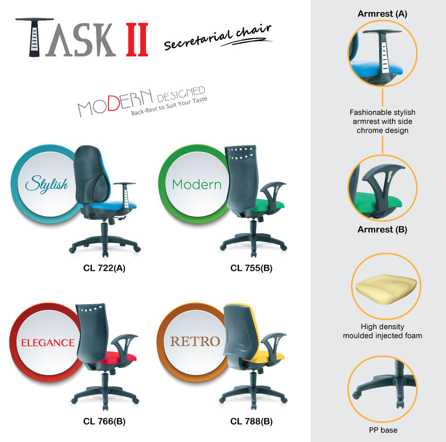 TASK II Secretarial Chair - Lian Star