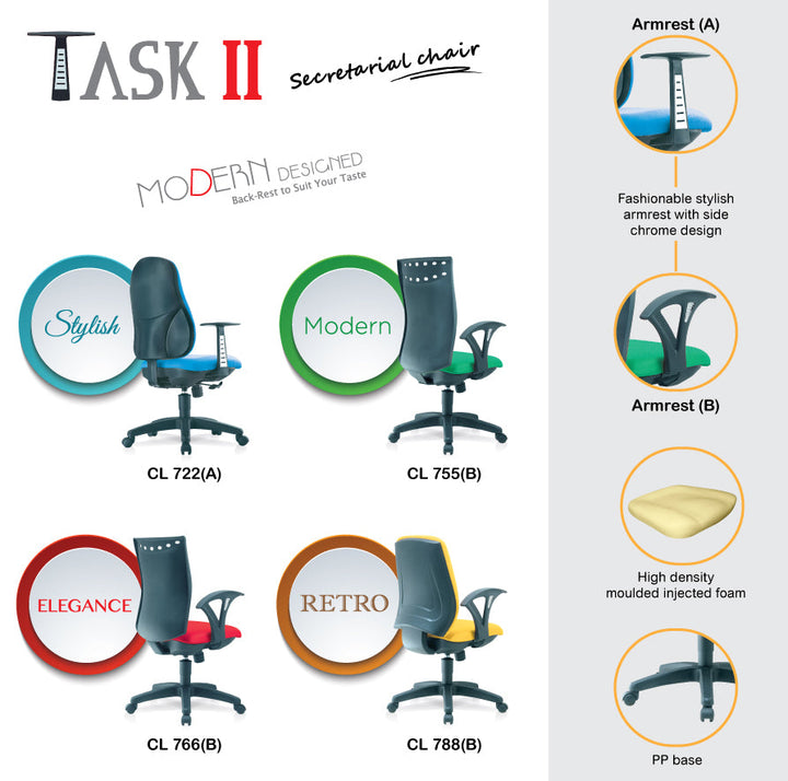 TASK II Secretarial Chair - Lian Star