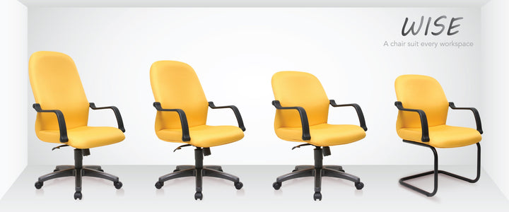 WISE Fabric Swiveling Chair - Lian Star