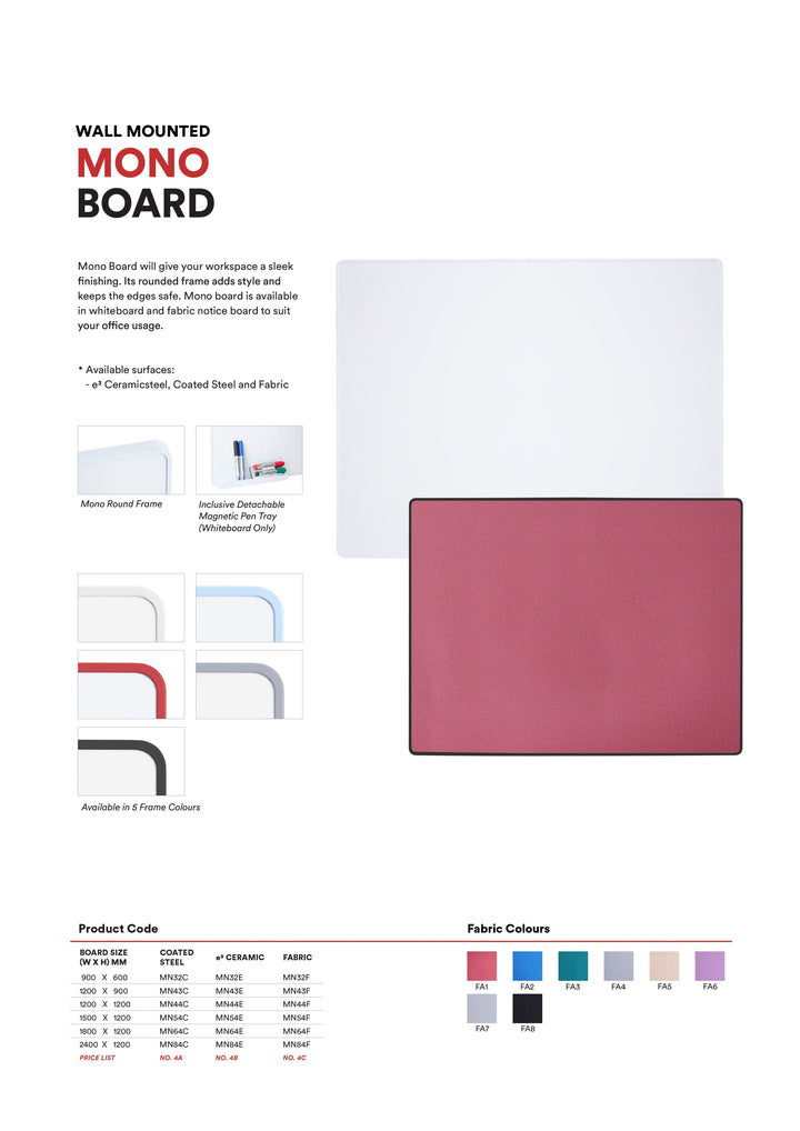 MONO FRAME Papan kenyataan