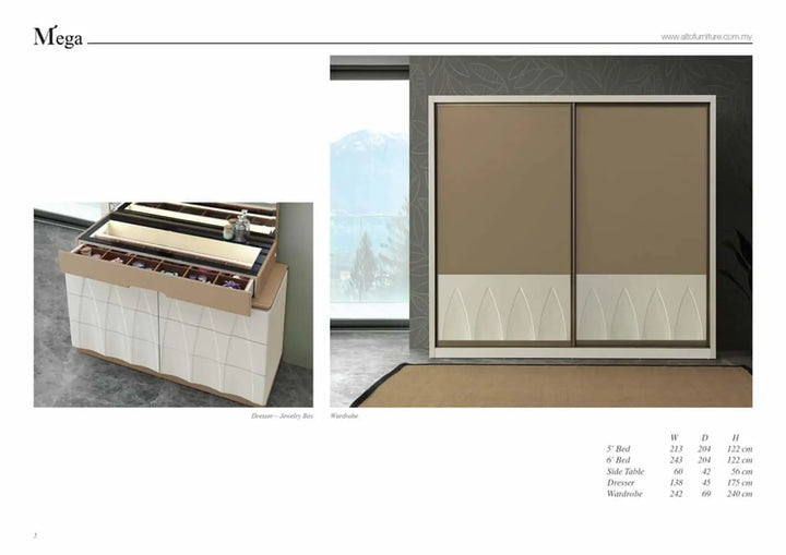 MEGA Bedroom Set - Lian Star