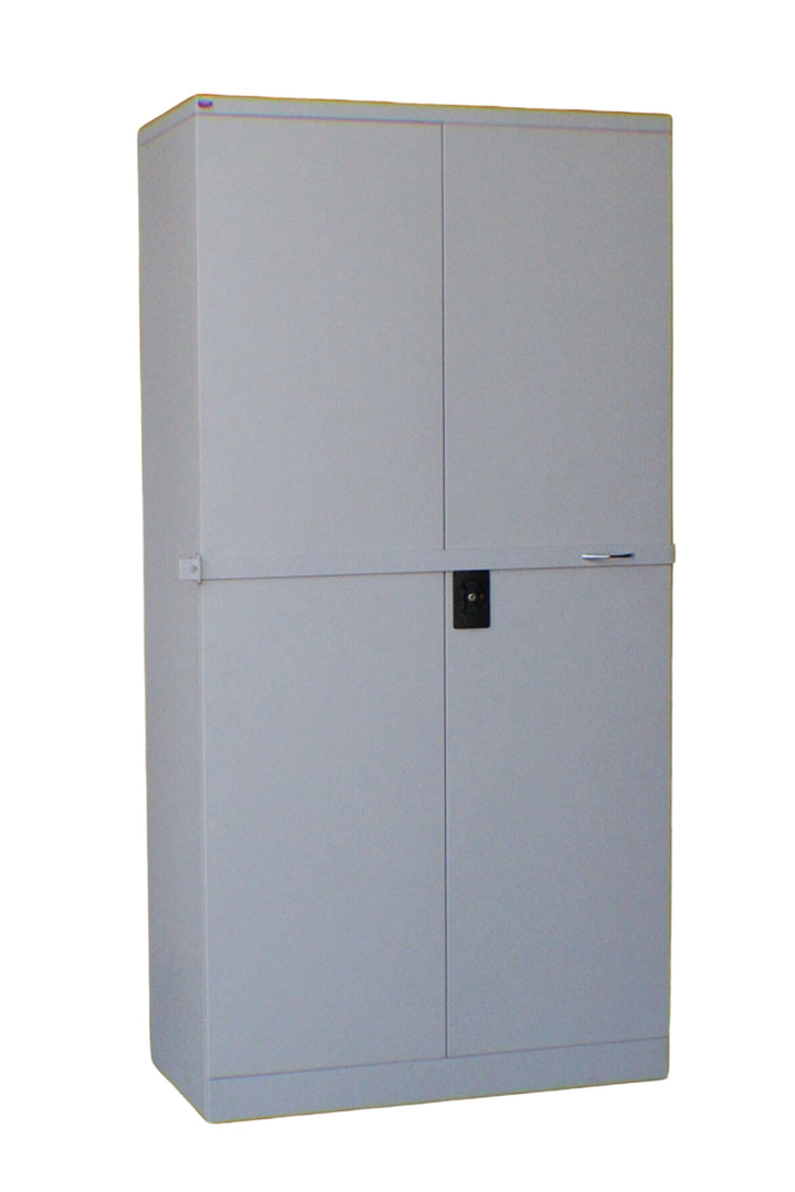 Full Height Steel Cabinet with Swinging Door + Lock Bar