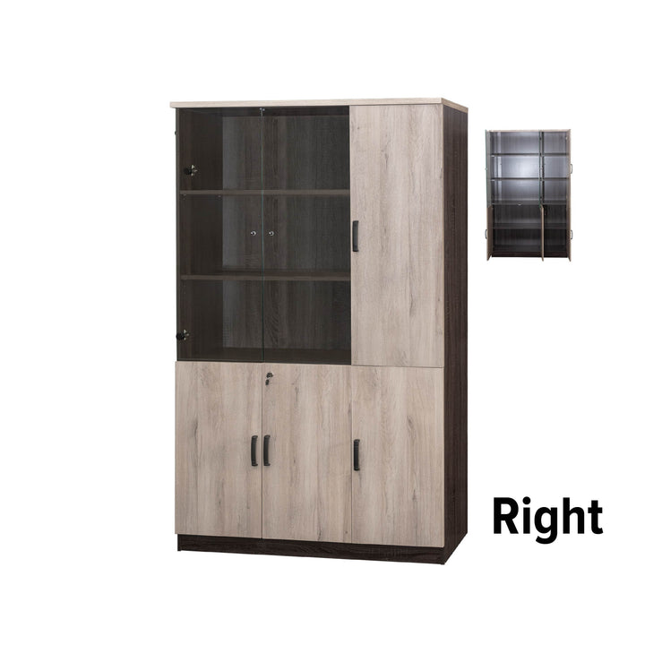 MP Book Shelf with Glass Door - Lian Star