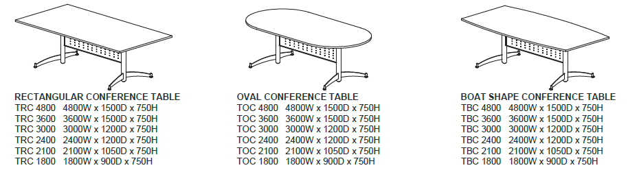 Taxus Leg Conference Table - Lian Star