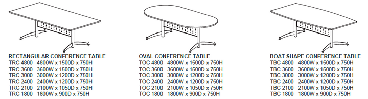 Taxus Leg Conference Table - Lian Star