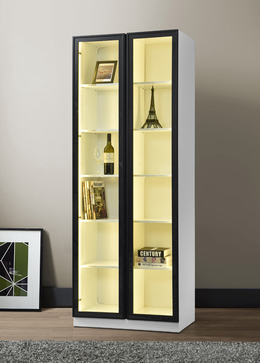 BIANCA Aluminum Frame Door Cabinet