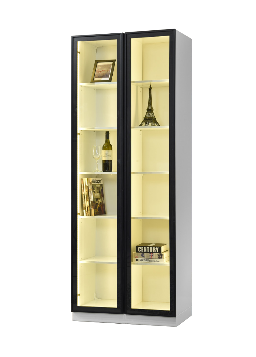 BIANCA Aluminum Frame Door Cabinet