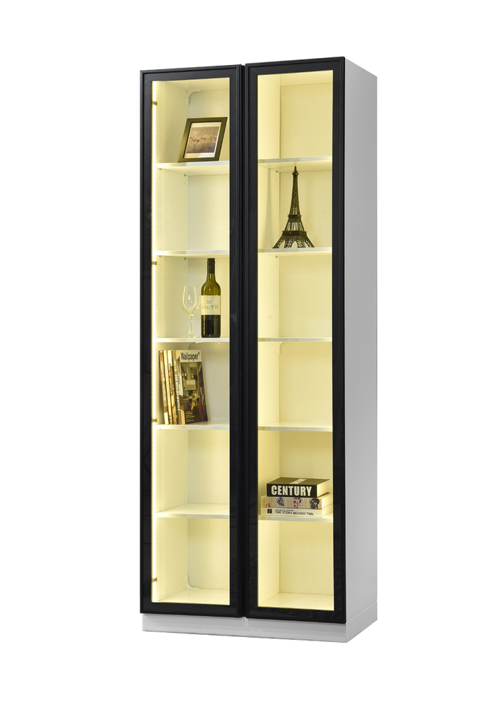 BIANCA Aluminum Frame Door Cabinet