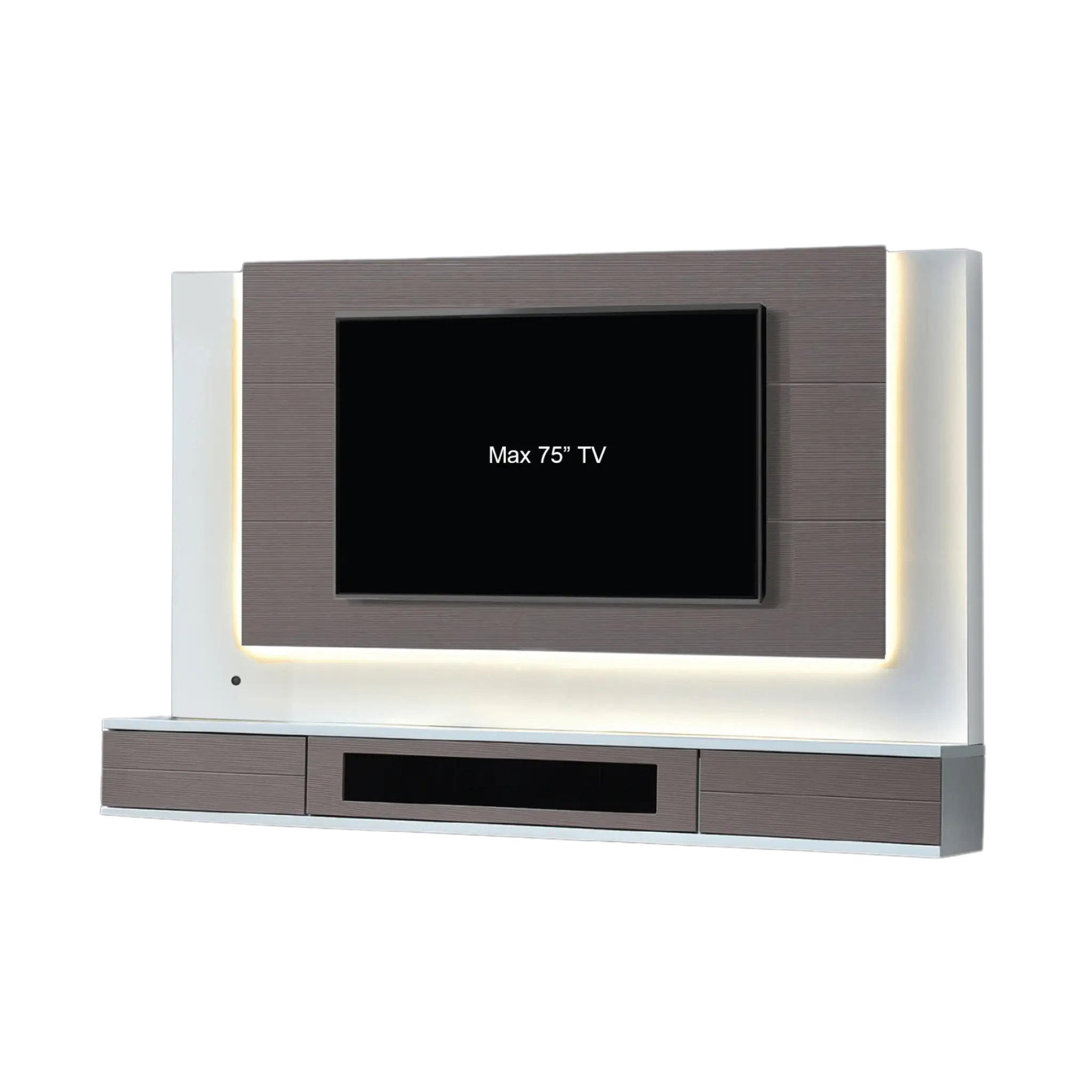 Kabinet TV Dinding Premium NIMBO dengan LED
