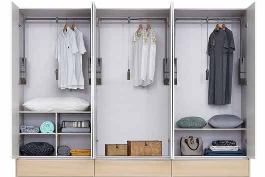 LEGNA Wardrobe with Drawer