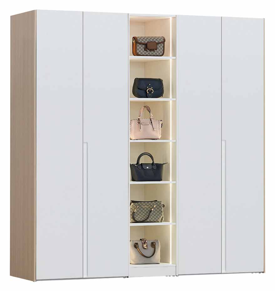 LEGNA Wardrobe with LED Display