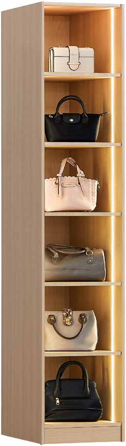 LEGNA Wardrobe with LED Display
