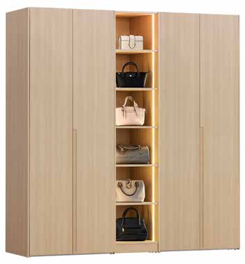 LEGNA Wardrobe with LED Display