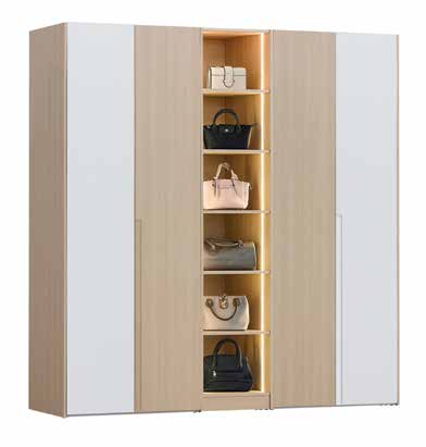 LEGNA Wardrobe with LED Display