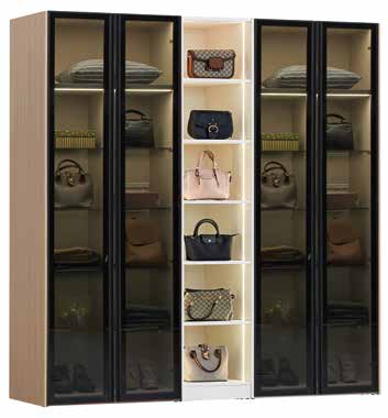 LEGNA Wardrobe with LED Display