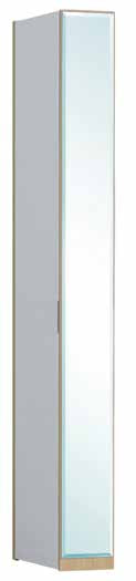 LEGNA Wardrobe with Side Cabinet