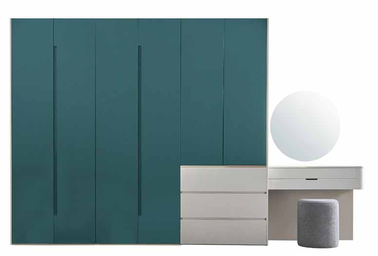 SOLUNA Wardrobe and Dressing Table
