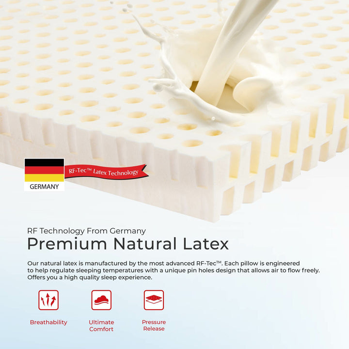 GOODNITE DuoCare™ Natural Latex Pillow - Lian Star