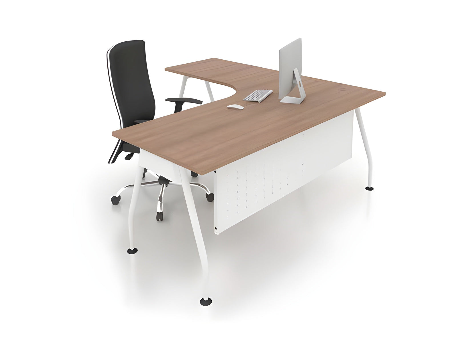 A-Leg Modern L-Shape Desk - Lian Star