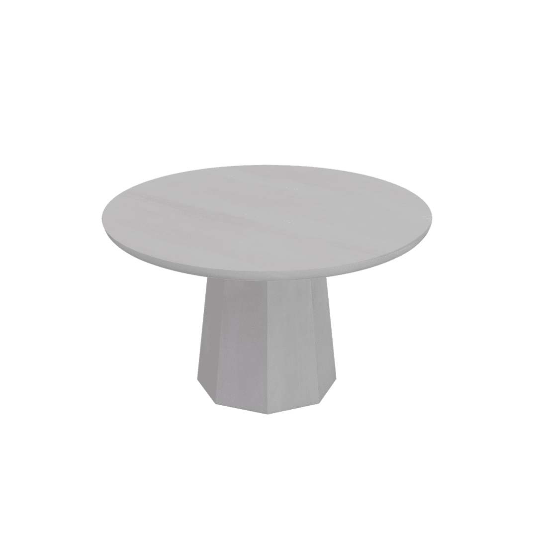 Round Marble Dining Table Ø1.3m B03112 top B03112 base