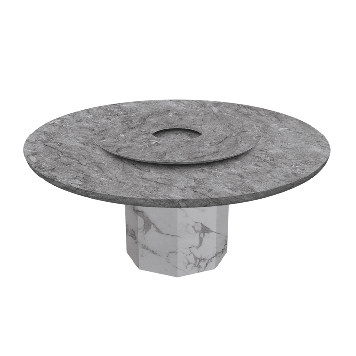 Round Marble Dining Table Ø1.8m | Marble Base