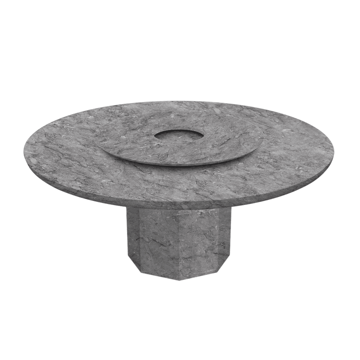 Round Marble Dining Table Ø1.8m | Marble Base