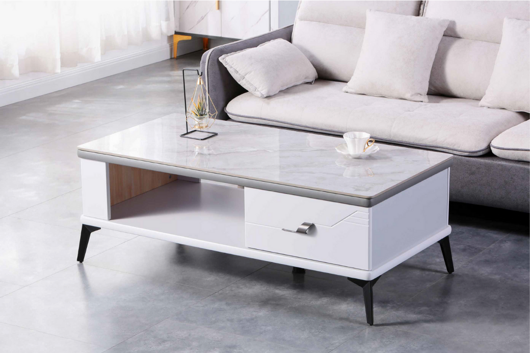 PERRY Ceramic Top Coffee Table - Lian Star