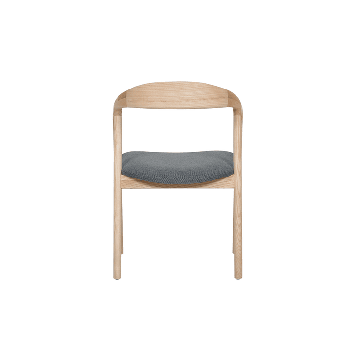Udoka Solid Ash Wood Dining Chair - alternate view