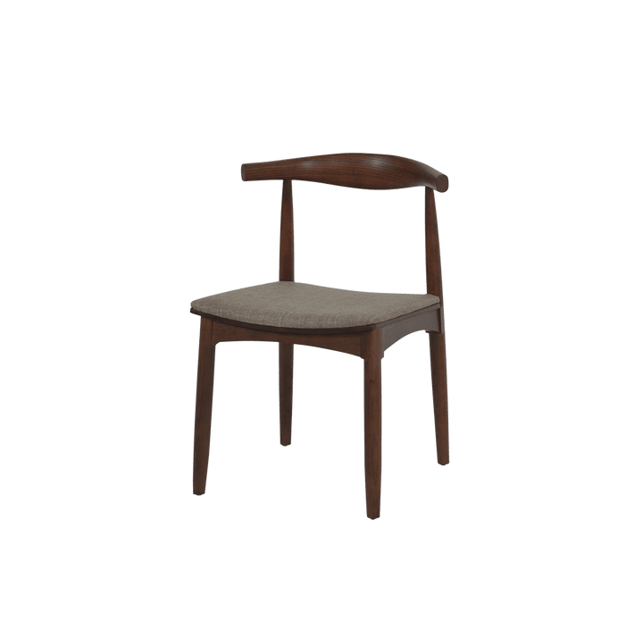 Kazumi Walnut Solid Ash Wood Dining Chair - main view